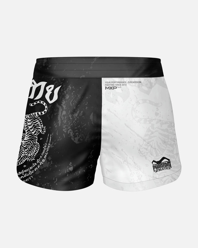 Phantom Athletics Muay Thai shorts Fusion - Sort/Hvid