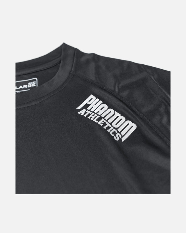 T-shirt d'entraînement Phantom Athletics Tactic Manches longues – Noir