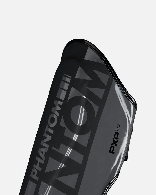 Tibiere Phantom Athletics APEX Striking – Negru/Gri