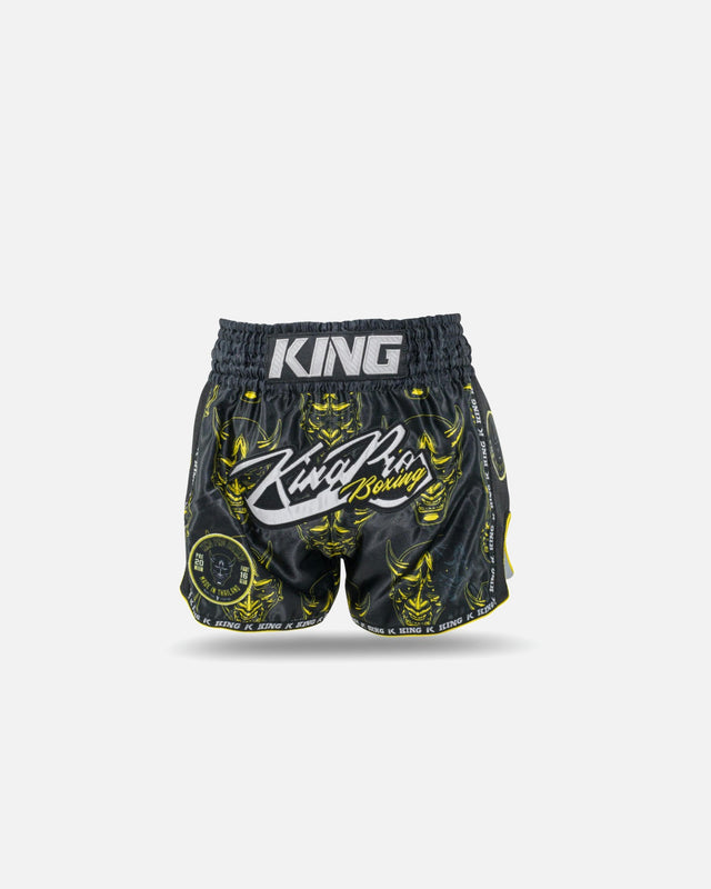 King Pro Boxing Muay-Thai-Shorts Devil – Schwarz