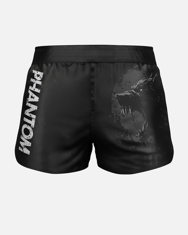 Phantom Athletics MMA-Shorts Fusion-R Werewolf – Schwarz/Grau