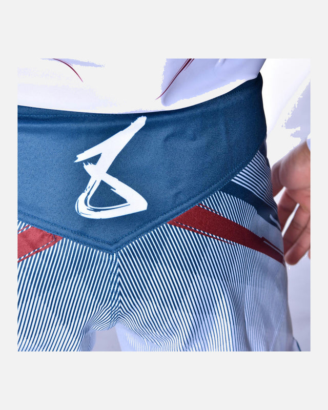 8 WEAPONS MMA-shorts Shift – Hvid/Navy/Rød