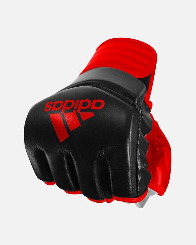 Adidas MMA grappling-handsker Traditional - Sort/Rød