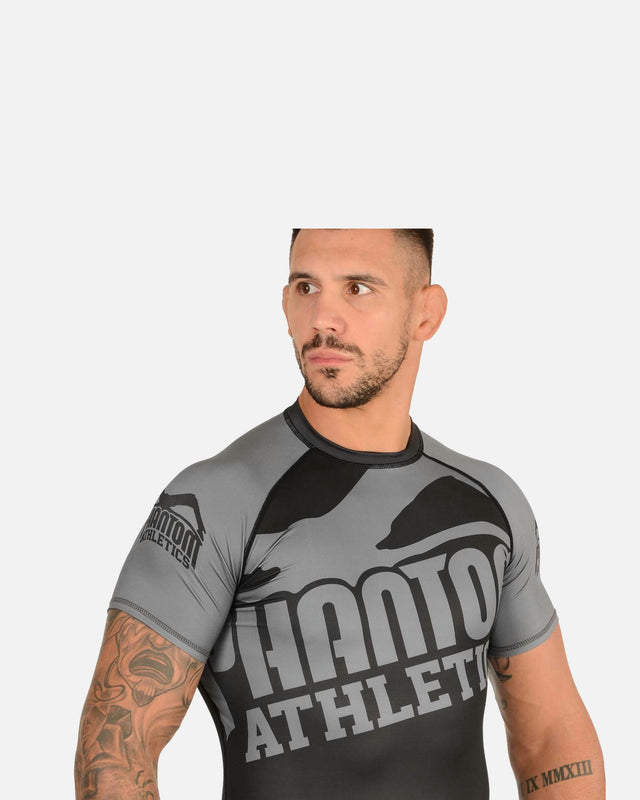 Phantom Athletics Rashguard Supporter – Schwarz/Grau