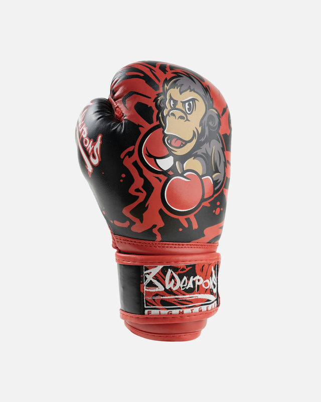 8 WEAPONS Boxhandschuhe Joe – Schwarz/Rot