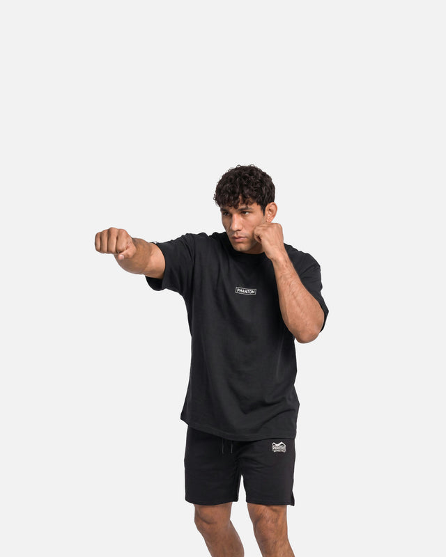 T-Shirt Phantom Athletics Earned – Nero