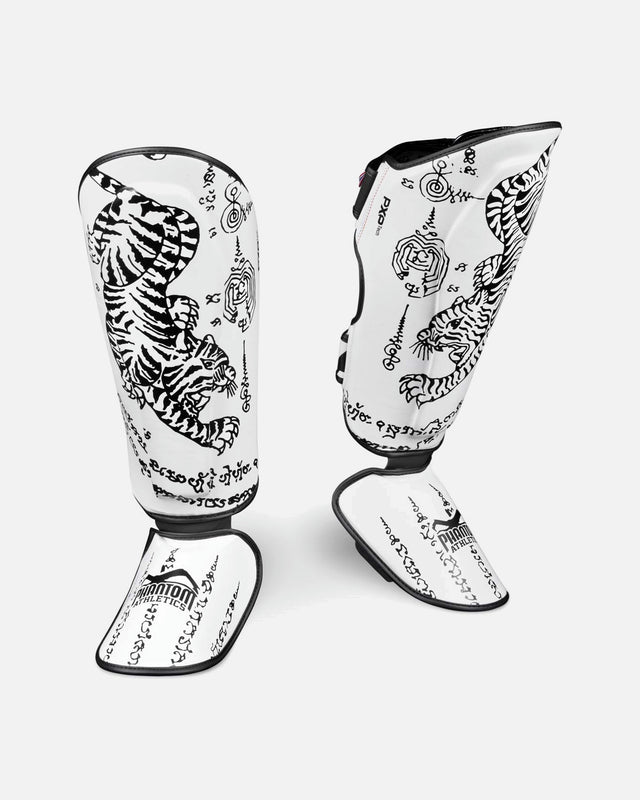 Paratibie Phantom Athletics Muay Thai – Nero/Argento