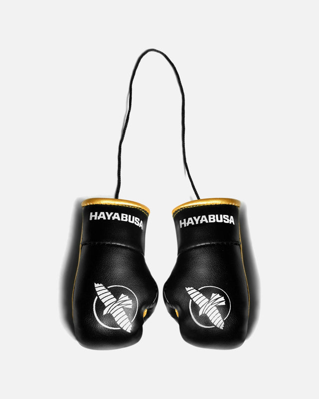 Hayabusa Boksehandsker Mini - Sort/Guld