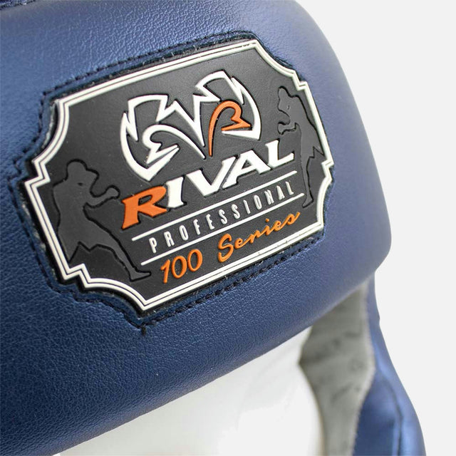 Kask bokserski Rival RHG100 Professional – Niebieski/Srebrny