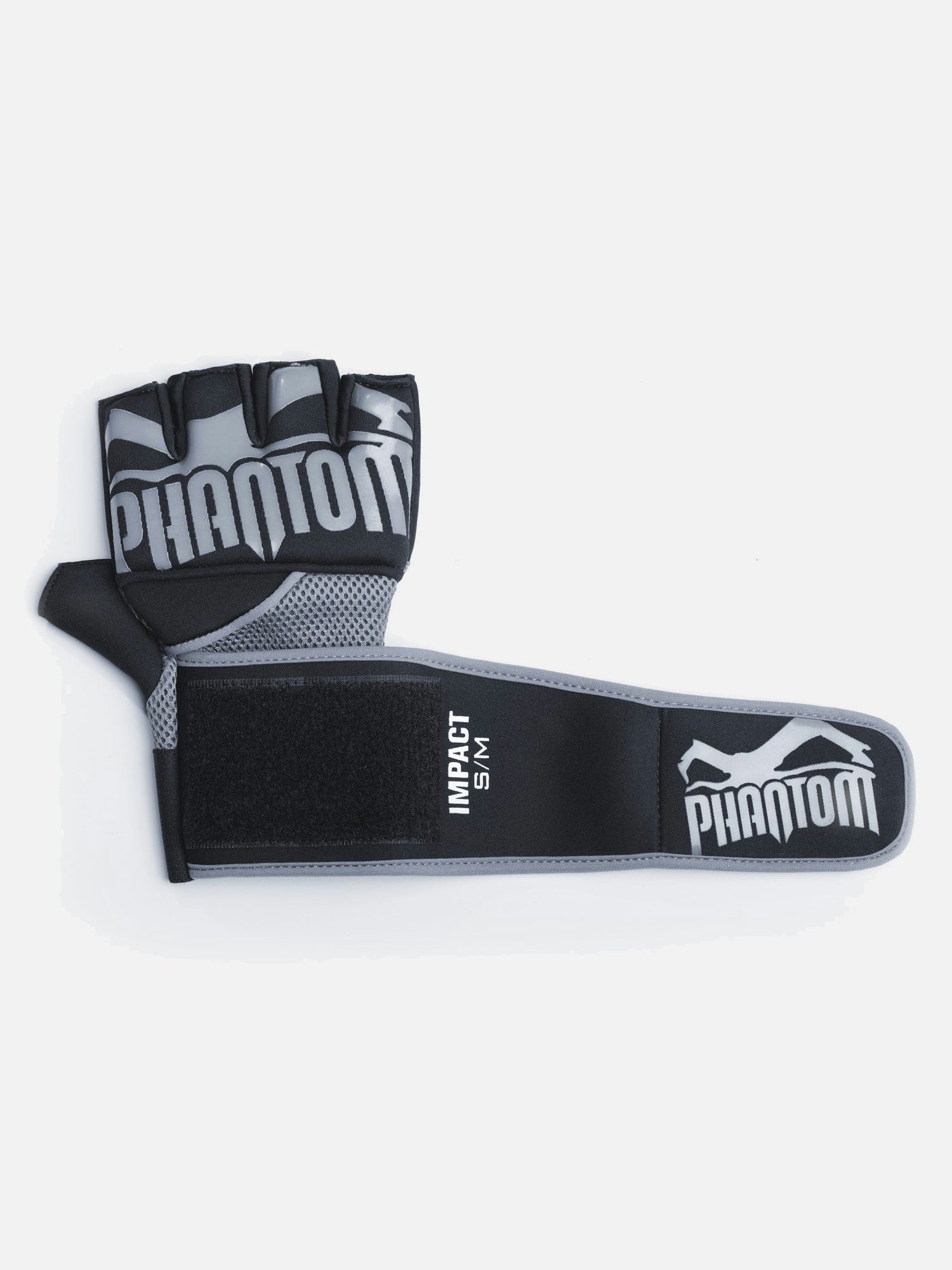 Phantom Athletics Håndbind Impact Neopren Gel - Sort/Grå