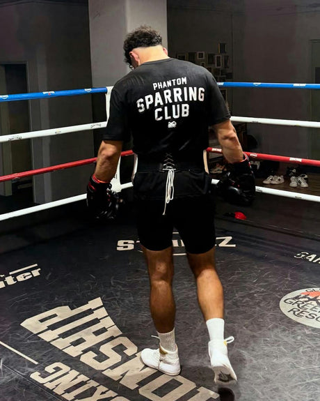 Camiseta Phantom Athletics Sparring Club Oversize Heavy – Negro