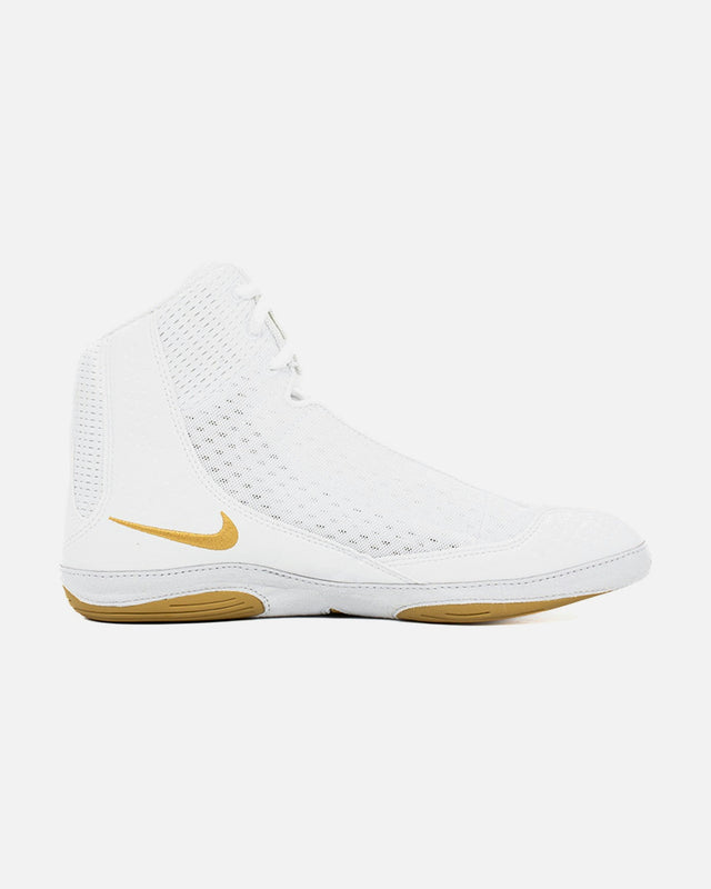 Botas de lucha Nike Inflict 4 – Blanco/Oro