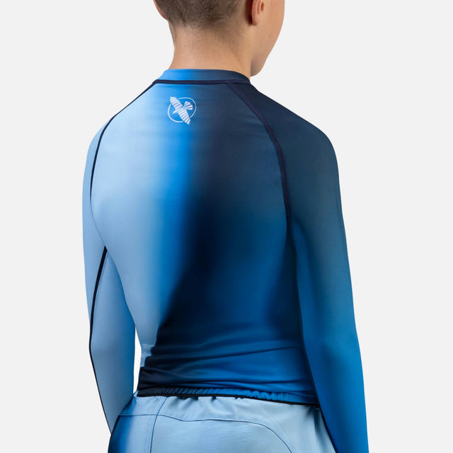 Hayabusa Rashguard Apex Nova Dlouhé rukávy Dětské - Modré