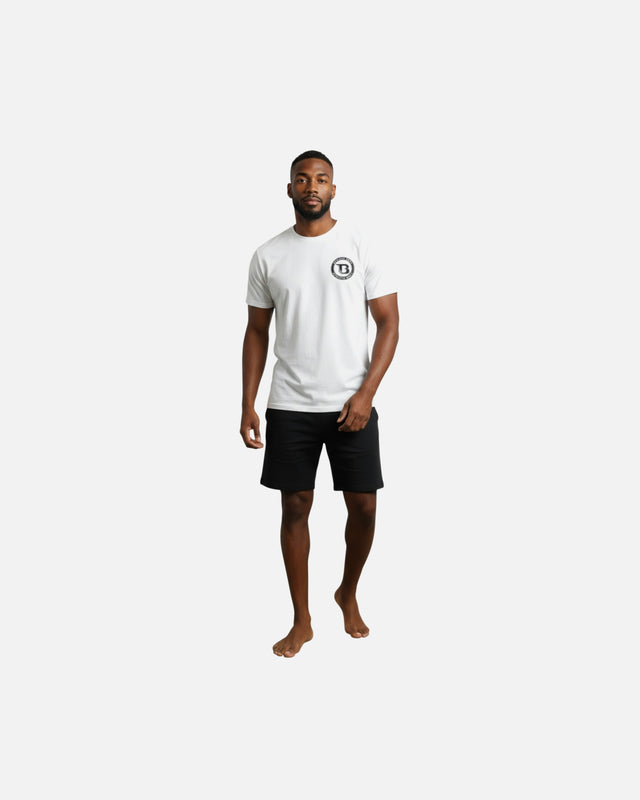 T-shirt Booster B Athletic – Blanc