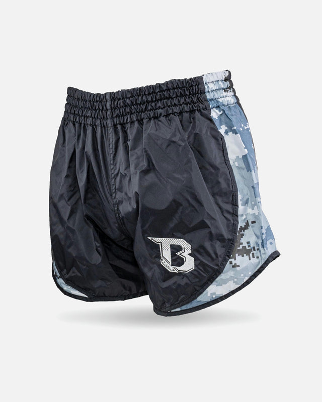 Pantalones de Muay Thai Booster Retro Hybrid – Gris