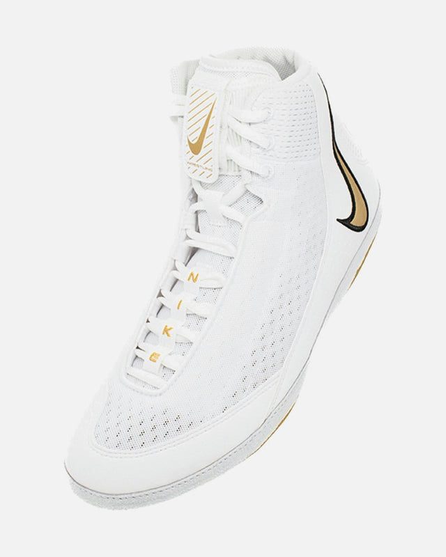 Botas de lucha Nike Inflict 4 – Blanco/Oro