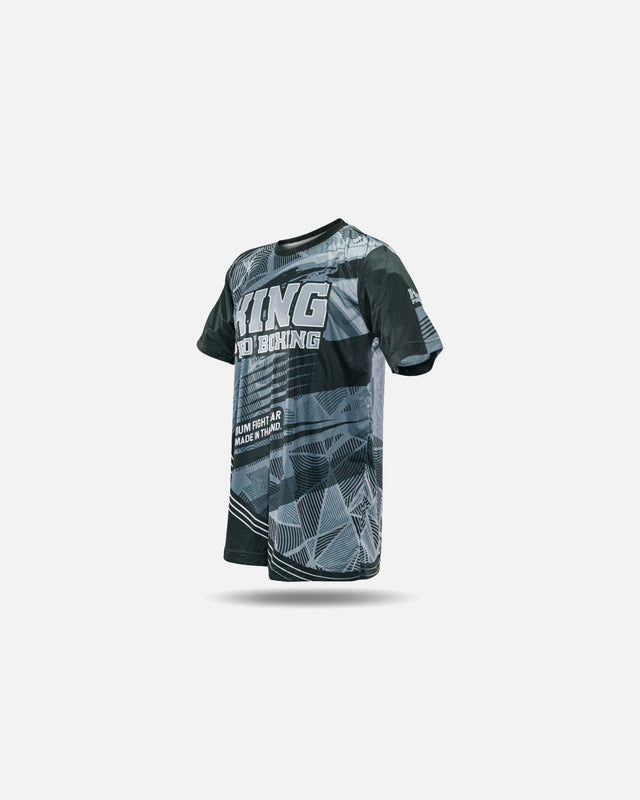 King Pro Boxing Triko Flag Tee – Černé