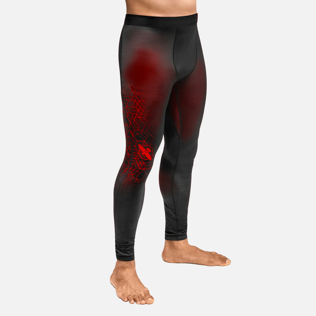 Pantaloncini a compressione Hayabusa Geo – Rosso