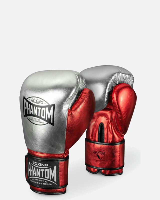 Phantom Athletics Boksehandsker Mexico - Sølv/Sort