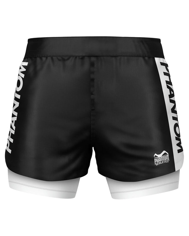 Phantom Athletics Compressie Shorts Fusion-R 2in1 Ranked - Paars