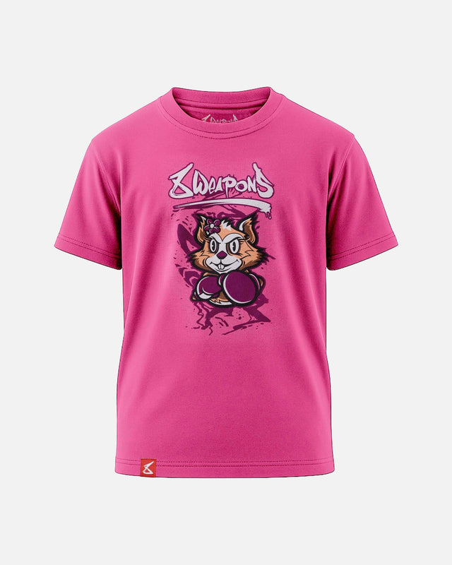 T-shirt 8 WEAPONS Bambini – Rosa