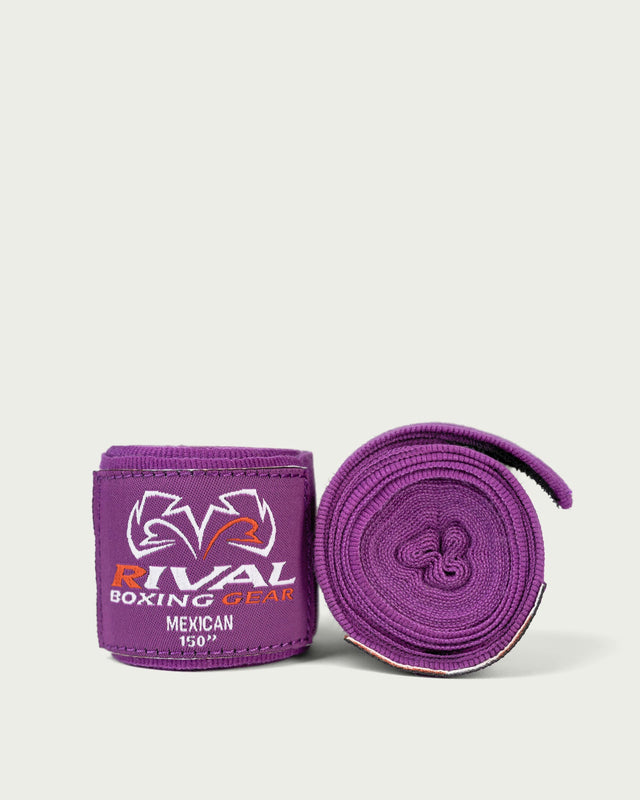 Vendas de boxeo Rival Mexican Stretch – Púrpura