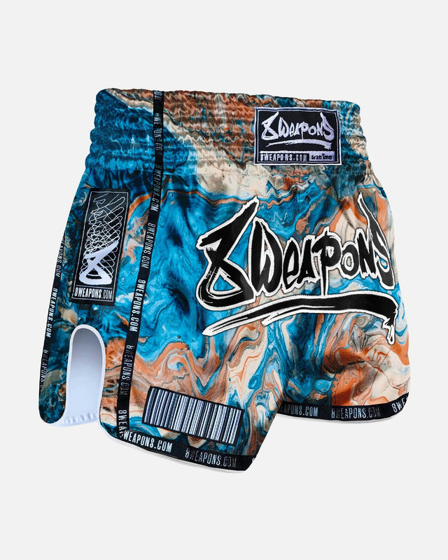 8 WEAPONS Muay-Thai-Shorts Vivo Vertigo – Mehrfarbig