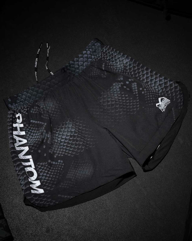 Phantom Athletics MMA-shorts Fusion - Black Mamba