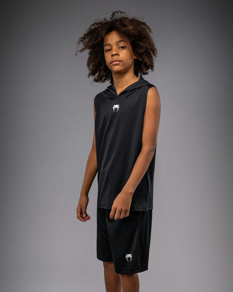 Venum Hoodie Elite Mouwloos Kinderen - Zwart