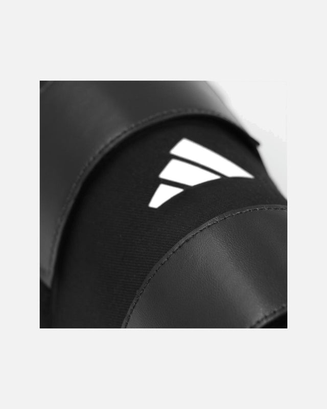 Adidas Skinnebensbeskyttere Textile Shin Instep Guard - Sort/Hvid
