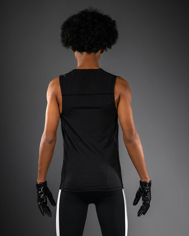 Venum Tank Top Elite Kompression Barn - Svart