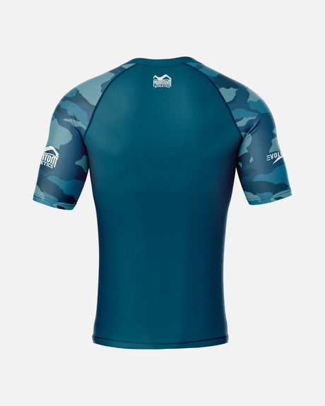 Phantom Athletics Rashguard Warfare – Marineblauw Camo