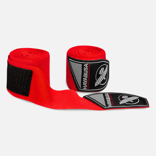 Bende da boxe Hayabusa Perfect Stretch Bambini - Rosso