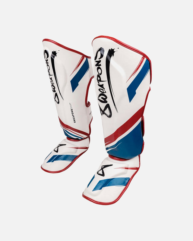 Paratibie 8 WEAPONS Shift – Bianco/Navy/Rosso