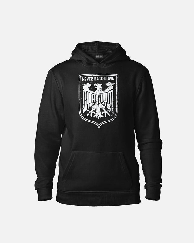 Sudadera con capucha Phantom Athletics Germany – Negro/Blanco