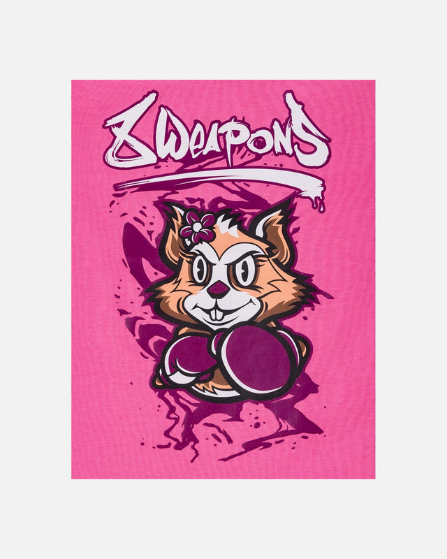 T-shirt 8 WEAPONS Bambini – Rosa