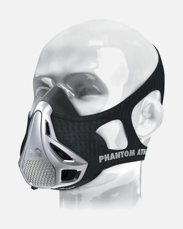 Máscara de treino Phantom Athletics – Prateado