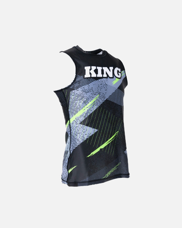King Pro Boxing Rashguard Shadow 2 Damen – Schwarz