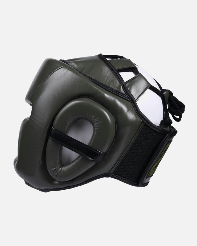 Casco da boxe 8 WEAPONS Unlimited – Oliva/Nero