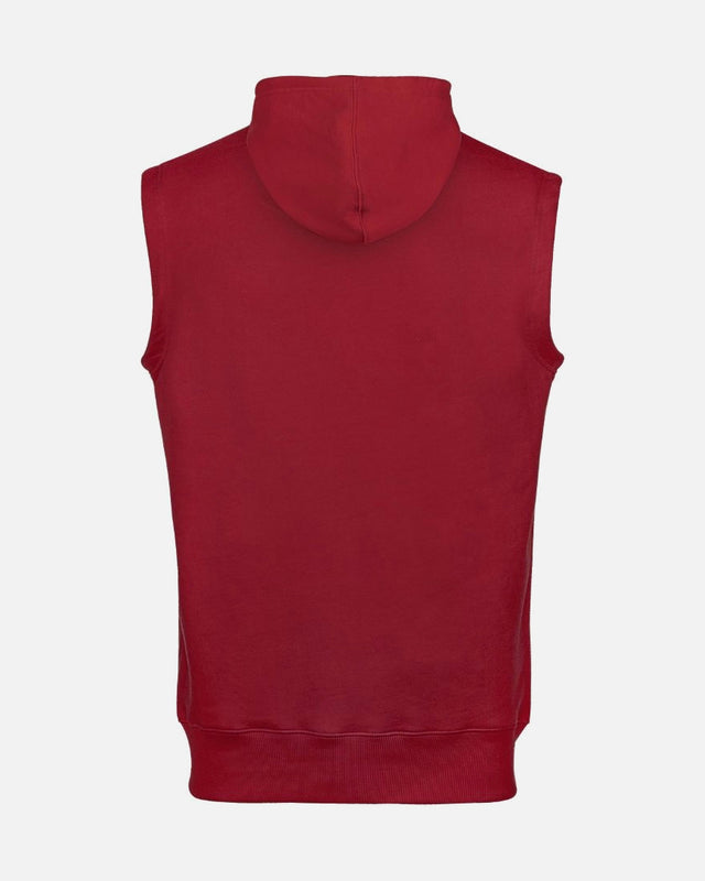 Hoodie sans manches Adidas Boxing – Rouge/Noir