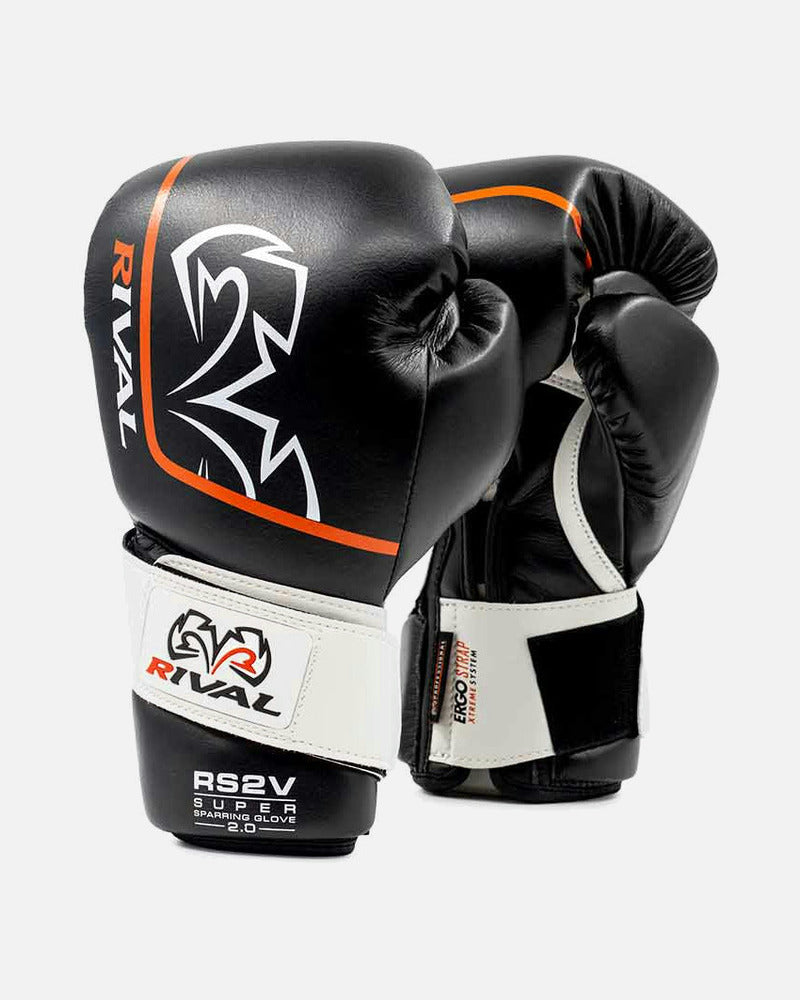Rival Bokshandschoenen Super Sparring RS2V 2.0 - Zwart