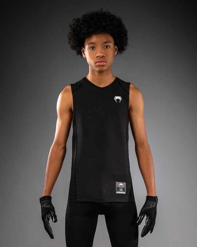 Venum Tank Top Elite Kompression Barn - Svart
