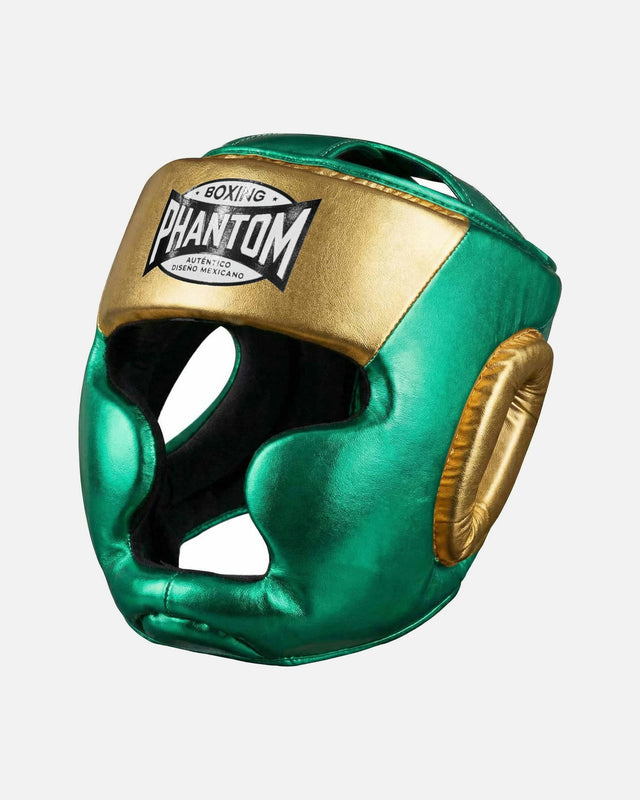 Casque Phantom Athletics Mexico Full Face – Vert/Or