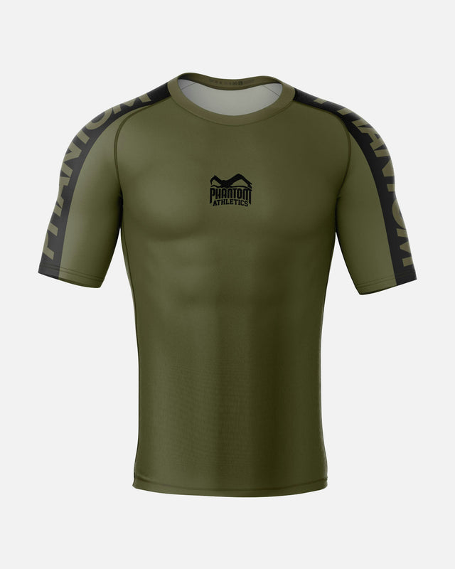 Phantom Athletics Rashguard EVO Apex Short Sleeve – Grey