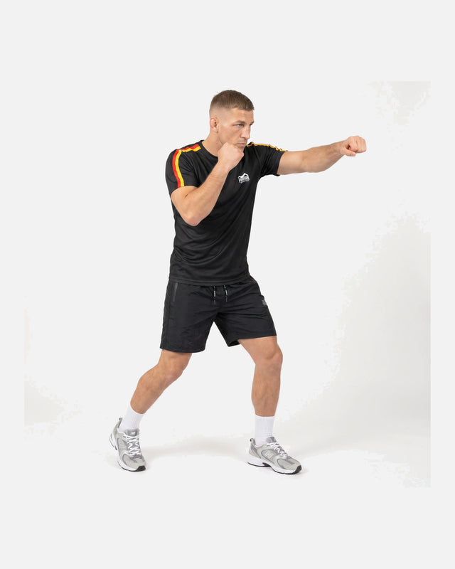 Tricou Phantom Athletics EVO+ Germany AS – Negru/Roșu/Auriu