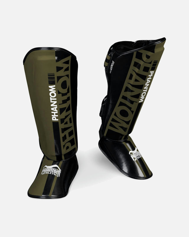 Protège-tibias Phantom Athletics APEX Striking – Sable