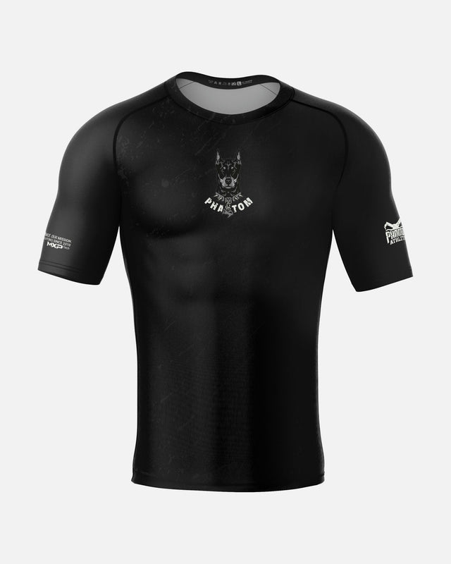 Rashguard Phantom Athletics EVO Dobermann – Černý