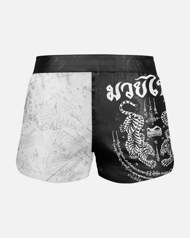 Phantom Athletics Muay Thai shorts Fusion - Sort/Hvid