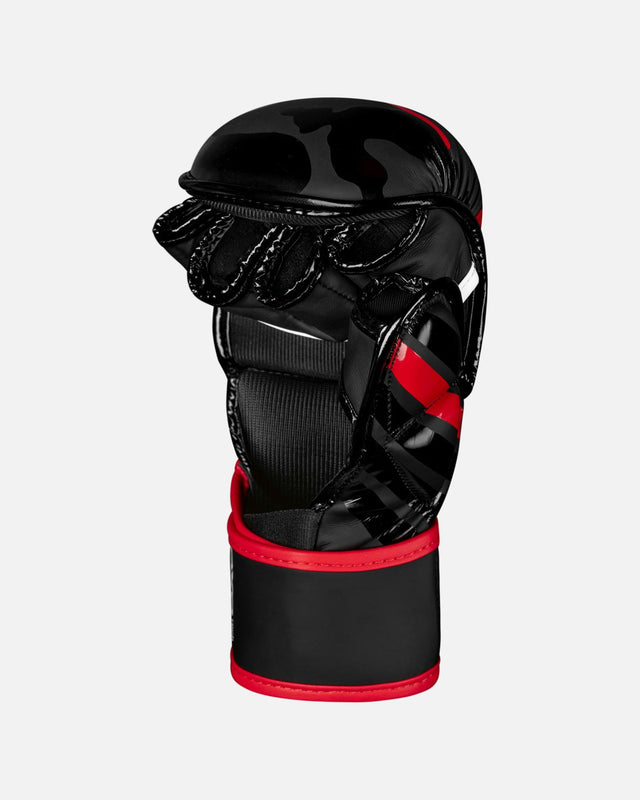 Phantom Athletics MMA-handsker Raider - Rød/Sort Camo