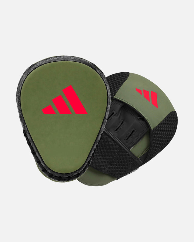 Colpitori da boxe Adidas Combat 50 – Verde/Rosso